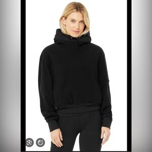 ALO Yoga Black Fleece Hoodie - Chill Cargo